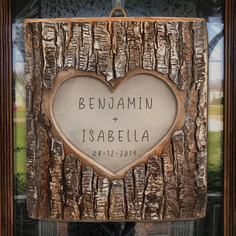 Always Better Together - Couple Personalized Custom Home Decor Wood Sign - Gift For Husband Wife, Anniversary