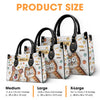 All You Need Is Love And These Pets - Dog & Cat Personalized Custom 3D Inflated Effect Printed Leather Handbag - Gift For Pet Owners, Pet Lovers