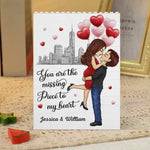 Custom Name Romantic Couple Gifts - Personalized Building Brick Blocks