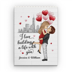 Custom Name Romantic Couple Gifts - Personalized Building Brick Blocks