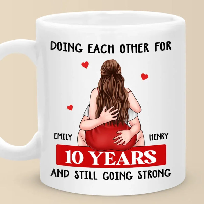 Love Is The Greatest Adventure - Couple Personalized Custom Mug - Gift For Husband Wife, Anniversary