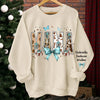Grandma’s Love Inspires, Mom’s Love Nurtures - Family Personalized Custom Unisex Sweatshirt, Hoodie With Design On Sleeve - Gift For Mom, Grandma
