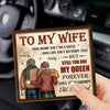 You’ll Always Be My Queen - Couple Personalized Custom Car Visor Clip - Gift For Husband Wife, Anniversary