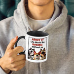 Custom Name Funny Dog Gifts for Dog Lovers - Personalized Accent Mugs