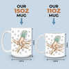 Grandma’s Love Is Forever - Family Personalized Custom 3D Inflated Effect Printed Mug - Gift For Mom, Grandma