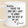 You Are The Reason I Believe In Love - Couple Personalized Custom Mug - Gift For Husband Wife, Anniversary