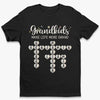 Every Grandchild Is A Little Piece Of Heaven On Earth - Family Personalized Custom Unisex T-shirt, Premium T-shirt, Hoodie - Gift For Mom, Grandma