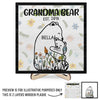 Grandma Bear Hugs Are The Cure For Everything - Family Personalized Custom 2-Layered Wooden Plaque With Stand - Gift For Mom, Grandma
