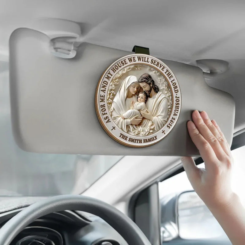 Cherish Every Drive With A Meaningful Gift - Family Personalized Custom Car Visor Clip - Gift For Yourself, Best Friends, Siblings, Family Members