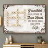 Keep The Memories Alive With A Special Touch - Family Personalized Custom Horizontal Poster - Gift For Grandma, Grandpa, Grandkid