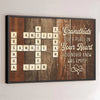 The Heartfelt Bond Between Grandparents And Kids - Family Personalized Custom Horizontal Poster - Gift For Grandma, Grandpa, Grandkid