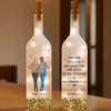 I Hope We're Friends Until We Die - Bestie Personalized Custom Bottle Lamp - Gift For Best Friends, BFF, Sisters