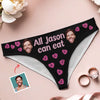Custom Photo With You, I Am Complete - Couple Personalized Women Briefs - Gift For Husband Wife, Anniversary
