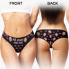 Custom Photo With You, I Am Complete - Couple Personalized Women Briefs - Gift For Husband Wife, Anniversary