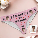 Custom Photo Funny Possessive Gifts for Women - Personalized Waisted Brief
