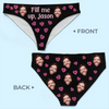 Custom Photo With You, I Am Complete - Couple Personalized Women Briefs - Gift For Husband Wife, Anniversary