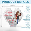 You Complete Me And Make Me A Better Person - Couple Personalized Custom Heart Shaped Building Brick Blocks - Gift For Husband Wife, Anniversary