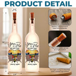 Custom Name You and Me Couple Gifts - Personalized Bottle Lamp