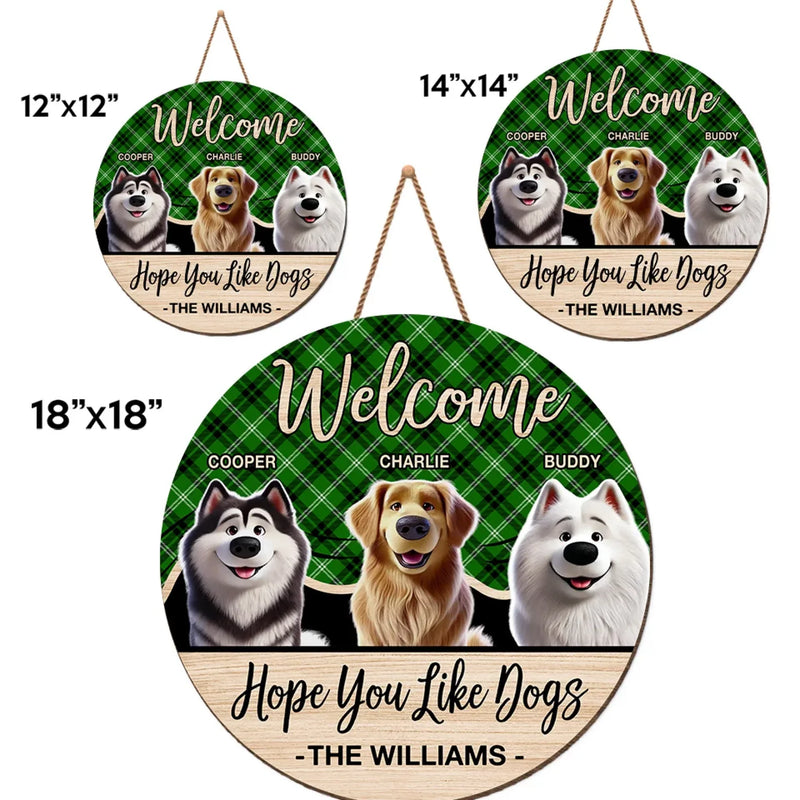 Home Is Where The Dog Is - Dog Personalized Custom Home Decor Wood Sign - House Warming Gift For Pet Owners, Pet Lovers