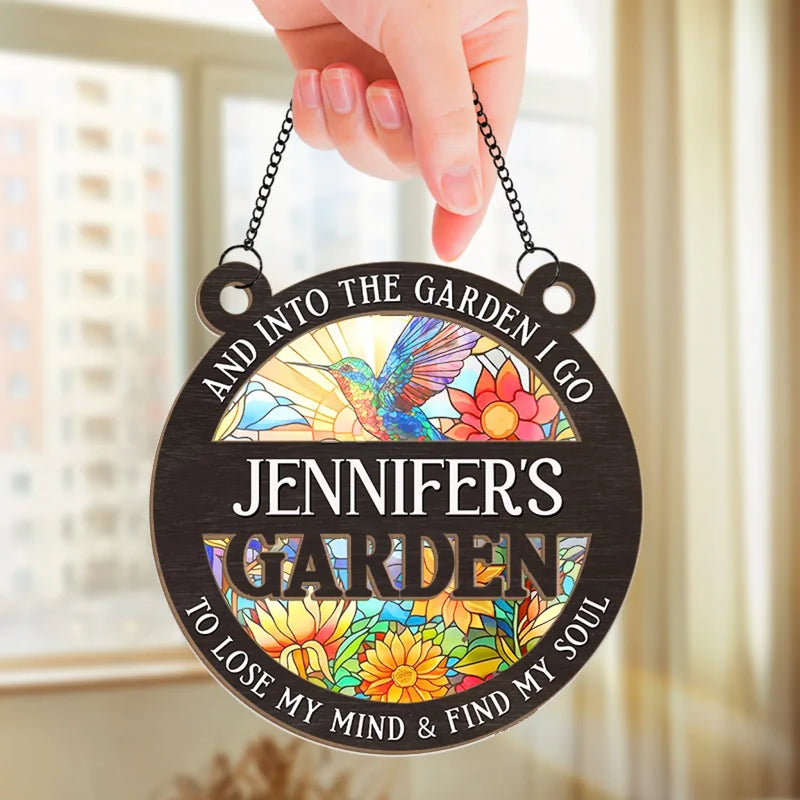 Add A Splash Of Joy To Your Windows - Family Personalized Window Hanging Suncatcher - Gift For Yourself, Best Friends, Siblings, Family Members