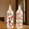 Let Love Light The Way - Couple Personalized Custom Bottle Lamp - Gift For Husband Wife, Anniversary