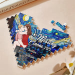 Custom Name Missing Piece Couple Gifts - Personalized Building Brick Blocks