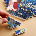 Custom Name Missing Piece Couple Gifts - Personalized Building Brick Blocks