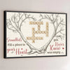 Grandkids Bring Joy To Every Corner Of Your Heart - Family Personalized Custom Horizontal Poster - Gift For Grandma, Grandpa, Grandkid