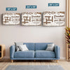 Life Is Sweeter With Grandchildren - Family Personalized Custom Horizontal Canvas - Gift For Grandma, Grandpa, Grandkid