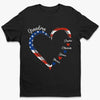 A Grandmother Is A Gift From Above - Family Personalized Custom Unisex T-shirt, Premium T-shirt, Hoodie - Independence Day, 4th Of July, Birthday Gift For Grandma