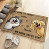 Home Sweet Home With Paw Approval Required - Dog Personalized Custom Home Decor Decorative Mat - House Warming Gift For Pet Owners, Pet Lovers