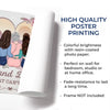 My Mom Is My Home And My Haven - Family Personalized Custom Horizontal Poster - Gift For Mom, Daughter