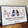 Every Daughter Dreams Of A Mom Like Mine - Family Personalized Custom Horizontal Poster - Gift For Mom, Daughter