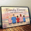 Family Forever, The Bonds That Hold Us Strong - Family Personalized Custom Horizontal Poster - Gift For Family Members