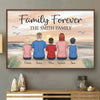 Family Forever, The Greatest Gift Of All - Family Personalized Custom Horizontal Poster - Gift For Family Members