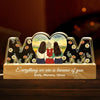 A Mother's Love Has No Boundaries - Family  Personalized Custom Acrylic Block 3D LED Night Light - Gift For Mom, Daughter