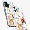 Custom Photo Pawsitively In Love - Dog & Cat Personalized Custom 3D Inflated Effect Printed Clear Phone Case - Gift For Pet Owners, Pet Lovers