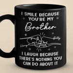 Custom Name Brother Gifts - Personalized Mugs