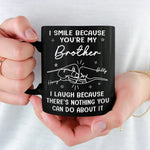 Custom Name Brother Gifts - Personalized Mugs