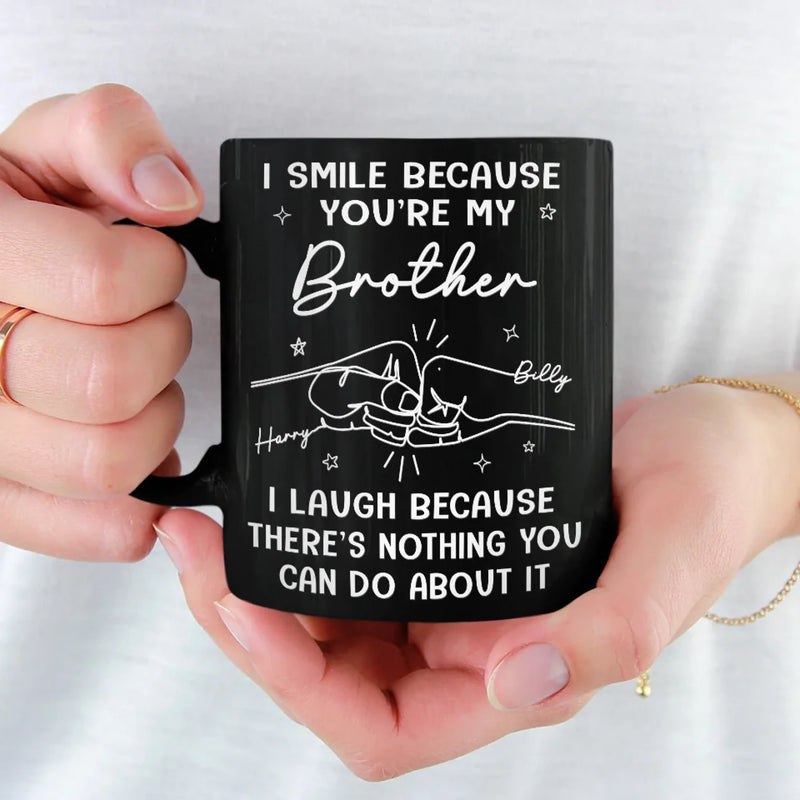 Custom Name Brother Gifts - Personalized Mugs
