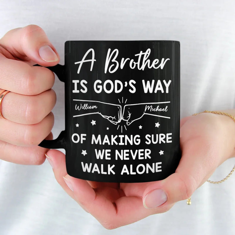 Custom Name Brother Gifts for Siblings - Personalized Mugs