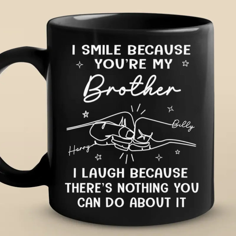 Custom Name Brother Gifts - Personalized Mugs