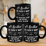 Custom Name Brother Gifts for Siblings - Personalized Mugs