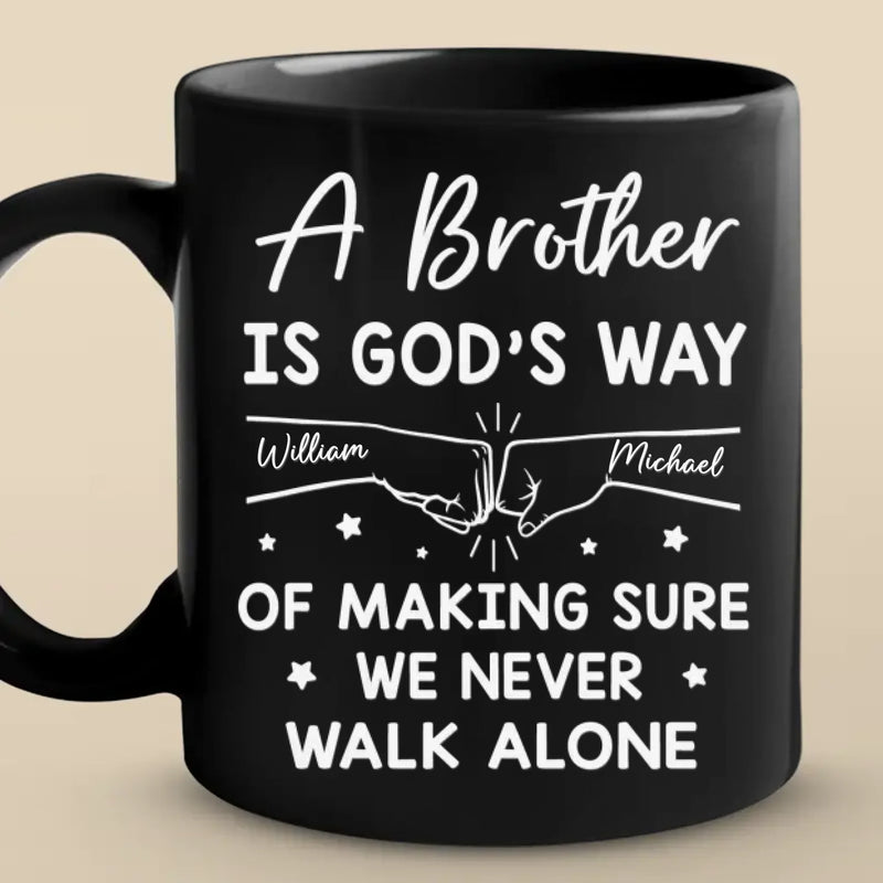Custom Name Brother Gifts for Siblings - Personalized Mugs