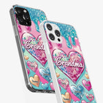 Custom Name Heart Grandma Gifts - Personalized Phone Case