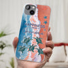 Happiness Is Being A Grandma - Family Personalized Custom 3D Inflated Effect Printed Clear Phone Case - Gift For Mom, Grandma