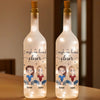 Our Friendship Transcends Distance - Bestie Personalized Custom Bottle Lamp - Gift For Best Friends, BFF, Sisters