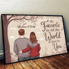 Always Better Together - Couple Personalized Custom Horizontal Poster - Gift For Husband Wife, Anniversary