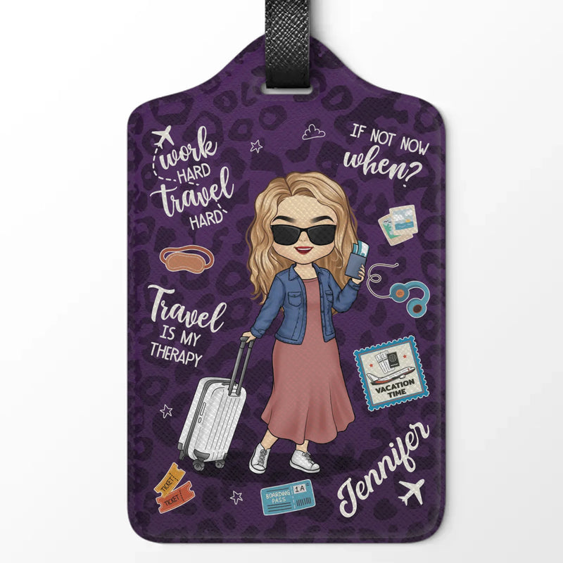 Custom Name Travel Gifts for Women - Personalized Luggage Tag