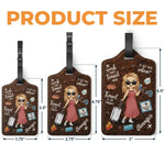 Custom Name Travel Gifts for Women - Personalized Luggage Tag